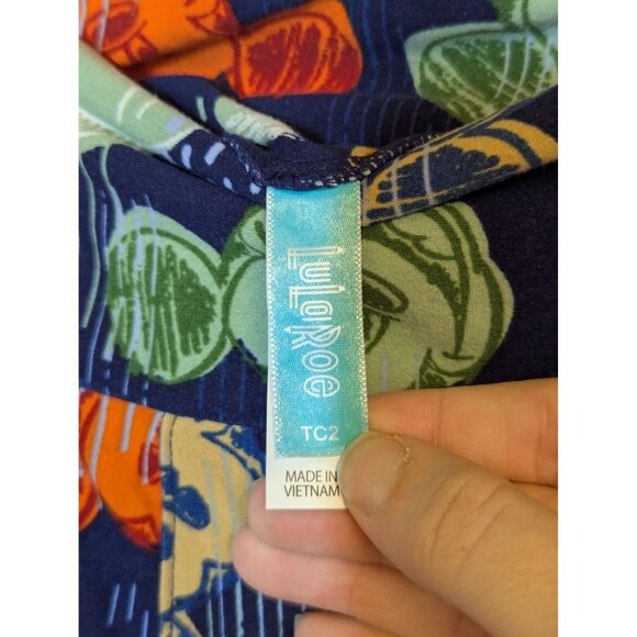 LuLaRoe TC2 Mickey Mouse Print Leggings For Adults - Picture 3 of 5